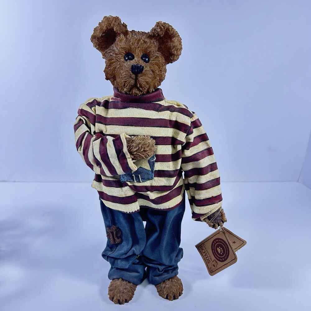 Boyds Bears Crumpletons Sammy Bearmerican Doll Figurine 73120 Tag Edition #3614
